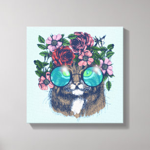 Fancy Maine Coon Canvas Print