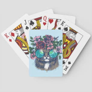 Fancy Maine Coon Playing Cards