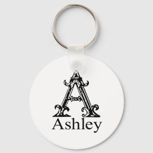 Fancy Monogram: Ashley Key Ring