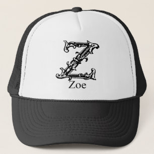 Fancy Monogram: Zoe Trucker Hat