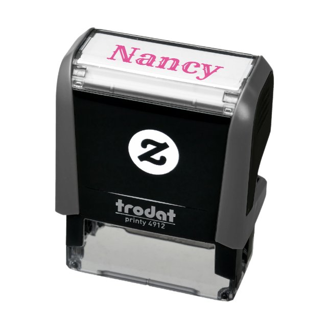Fancy Nancy Personalised Text Self-inking Stamp (Product)