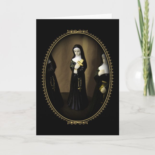 Fancy Nun Card (Front)