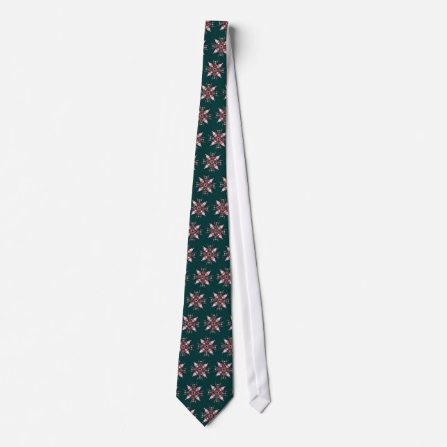 FANCY NUTCRACKER WHEEL by SHARON SHARPE Tie (Front)