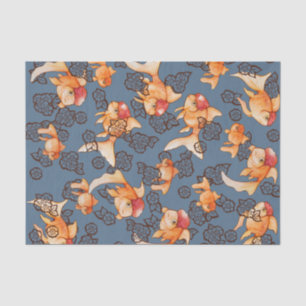 Fancy Oranda Goldfish Tissue Paper