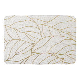 fancy pattern bath mat