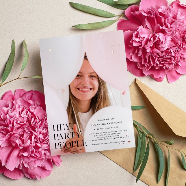 Fancy Photo | Grad | Rose Gold Real Foil (Creator Uploaded)