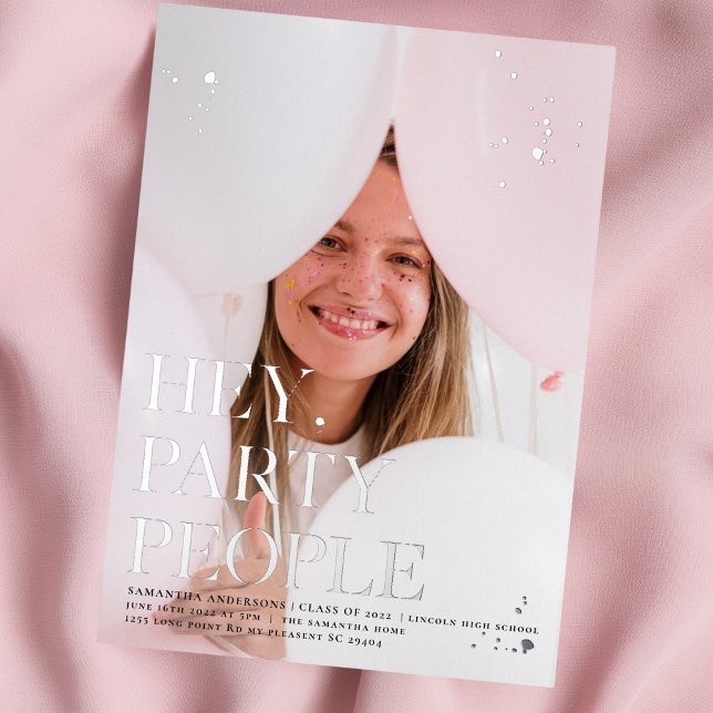 Fancy Photo | Grad | Silver Real Foil  (Creator Uploaded)