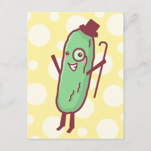 Fancy Pickle Postcard