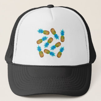 Fancy pineapples trucker hat