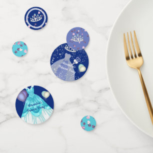 Fancy Princess Party Table Confetti