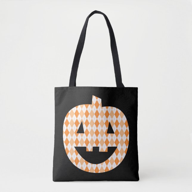 Fancy Pumpkin Tote Bag (Front)