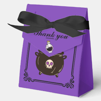 Fancy Purple Magick Halloween Favour Box