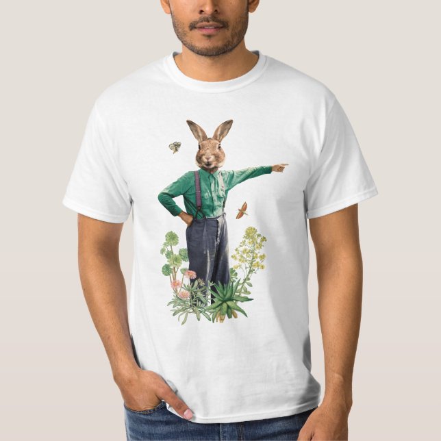 FANCY RABBIT FARMER  T-Shirt (Front)
