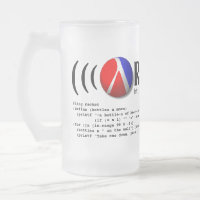 Fancy Racket Beer Mug