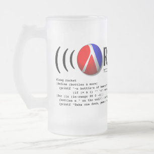 Fancy Racket Beer Mug