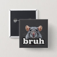 Fancy Rat Rodent Owner Meme Bruh Pet Rat Lover