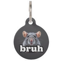 Fancy Rat Rodent Owner Meme Bruh Pet Rat Lover 