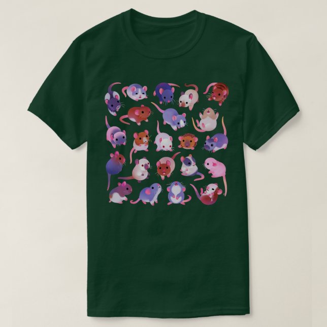 Fancy rat T-Shirt (Design Front)