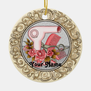 Fancy Roses Beautician  ornament