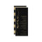 Fancy Script 4x9 Wedding Menu Card For Plate