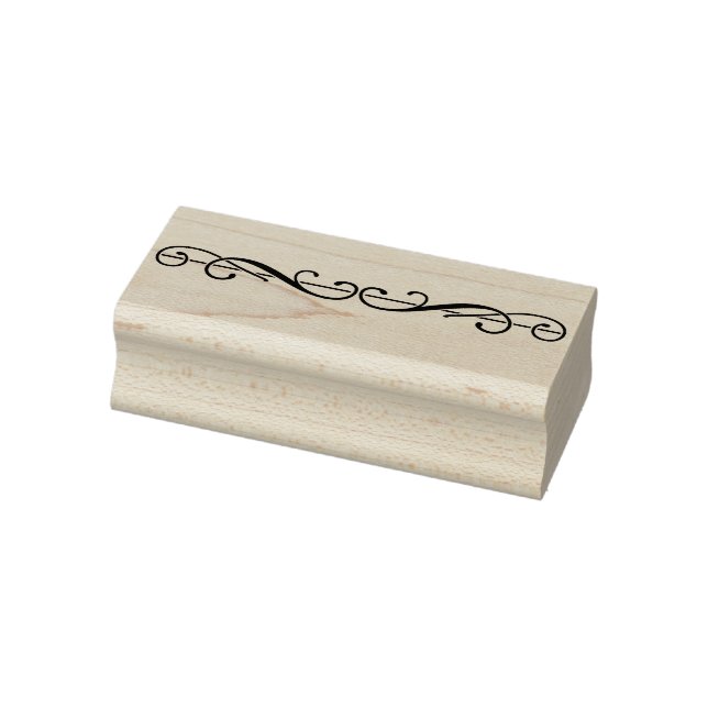 fancy scroll art stamp (Stamp)
