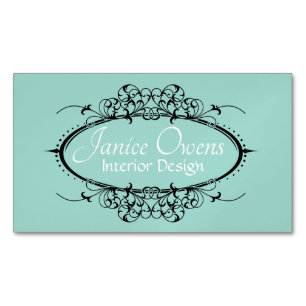 Fancy Scrollwork Magnet