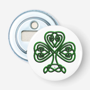 Fancy Shamrock Bottle Opener