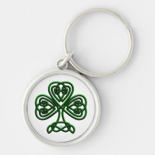 Fancy Shamrock Key Ring