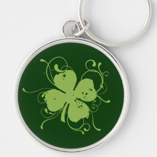 Fancy Shamrock Key Ring