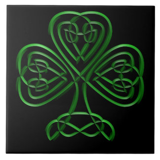 Fancy Shamrock Tile