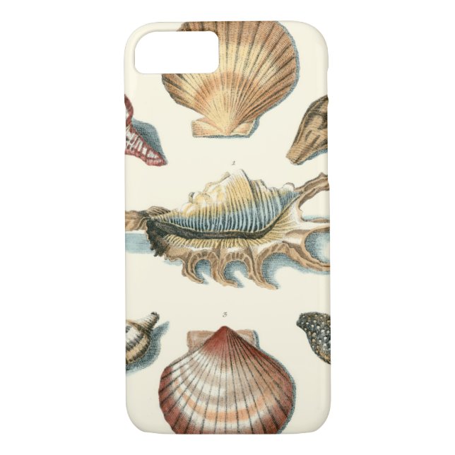 Fancy Shell Beach Case-Mate iPhone Case (Back)
