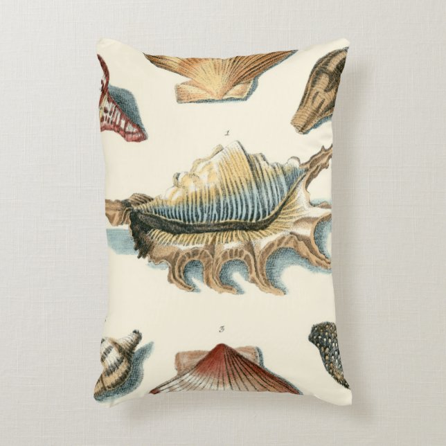 Fancy Shell Beach Decorative Cushion (Front(Vertical))