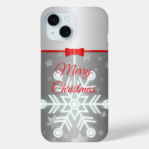 Fancy Silver & Bow iPhone / iPad case