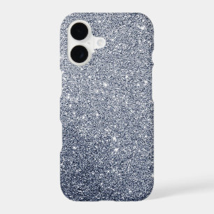 Fancy Silver Gray Sparkly Glitter Effect