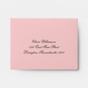Fancy Special Delivery Elegant Pink Small Envelope