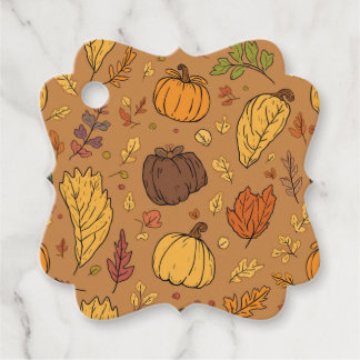 Fancy Square Favour Tags