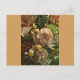 Fancy Sunshine Flowers Postcard