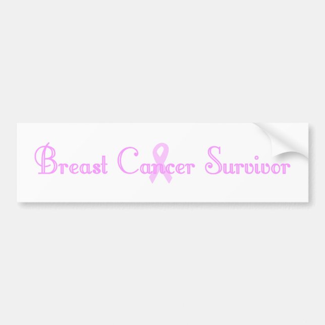 Fancy Survivor Bumper Sticker (Front)