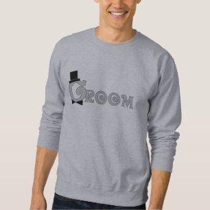 Fancy Text Groom Sweatshirt