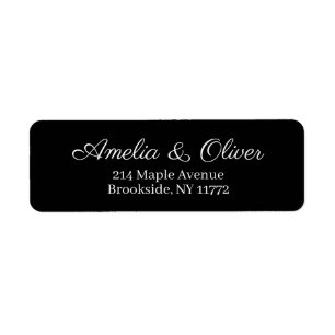Fancy Timeless Minimalist Wedding Personalised
