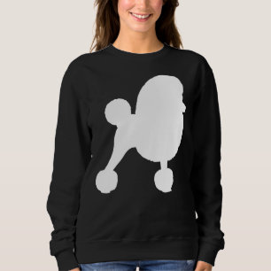 Fancy Toy Poodle Silhouettes Sweatshirt