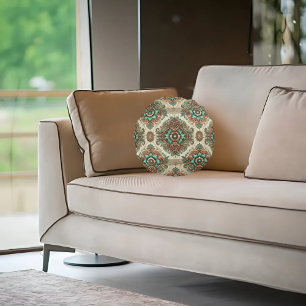 Fancy Traditional  Round Cushion