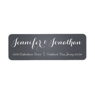 FANCY WEDDING VINTAGE TYPOGRAPHY DARK LINEN