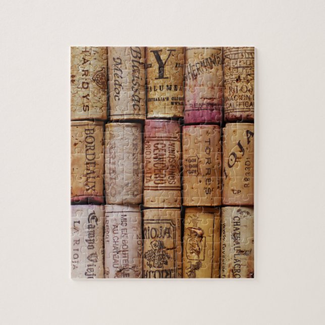 Fancy Wine Corks Jigsaw Puzzle (Vertical)