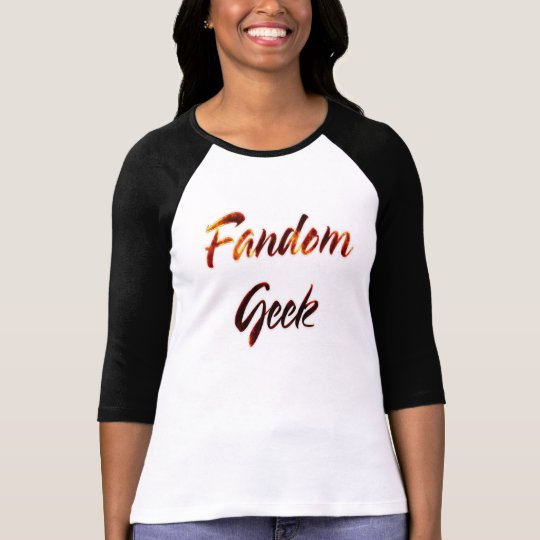 Fandom Geek Fire T-Shirt