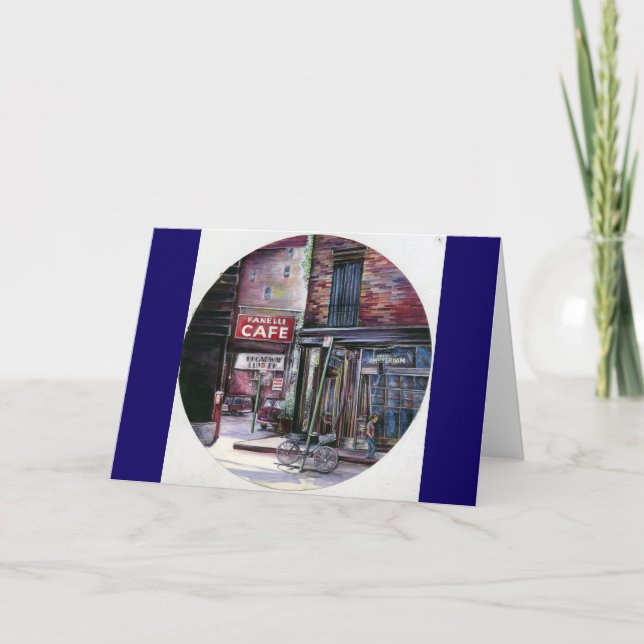 Fanelli Charm Greeting Card (Front)