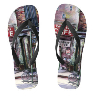 Fanelli Charm, New York City Flip Flops