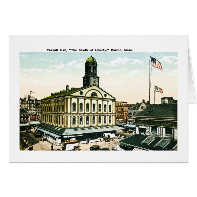 Faneuil Hall, Boston, Massachusetts (Front Horizontal)
