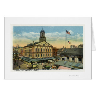 Faneuil Hall View, the Cradle of Liberty