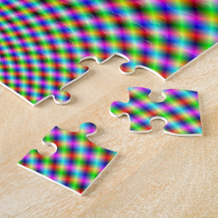 Fanfare in Neon Lights Jigsaw Puzzle